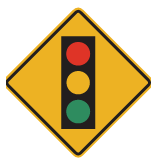 Traffic Signal Ahead.