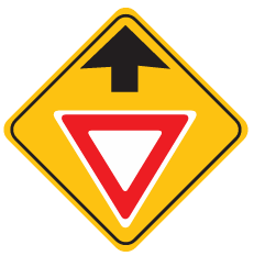Yield Ahead.