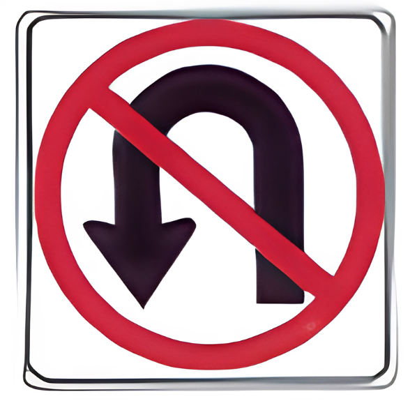 No U-Turn.